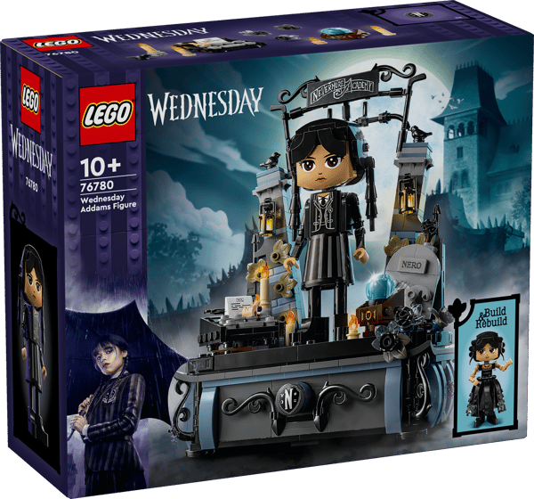 LEGO Wednesday 76780 Figur av Wednesday Addams