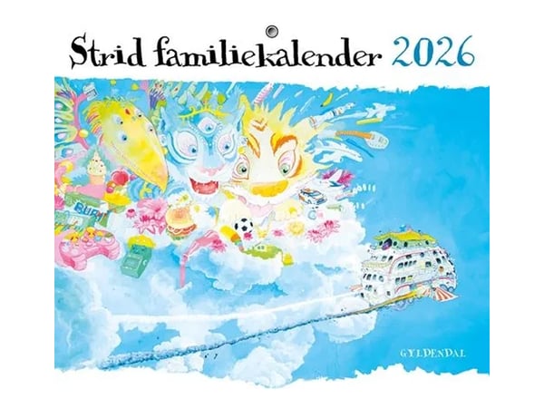 Stridien sukukalenteri 2026 | Jakob Martin Strid | Kieli: Tanska Stridien sukukalenteri 2026 | Jakob Martin Strid | Kieli: Tanska