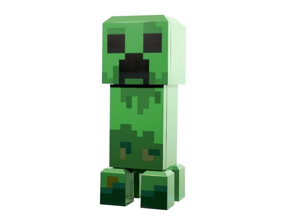 UKON!C - MINECRAFT,  FIGUAL CREEPER, MINI FRIDGE