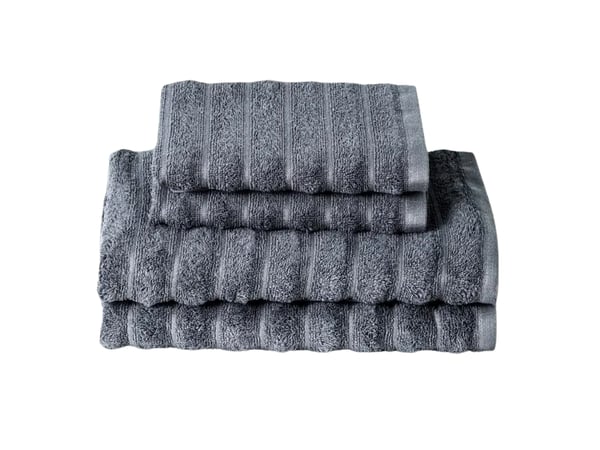 OlsenHome - Bambupyyhkeet - 4 pakettia 70X140cm + 50X70cm hiilenharmaa