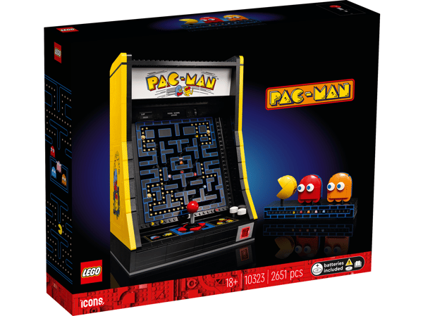 LEGO Icons 10323 PAC-MAN arcade-peli