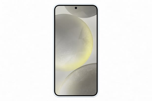 Samsung® | Galaxy S24+ Silikondeksel - Bagsidecover - Hvit