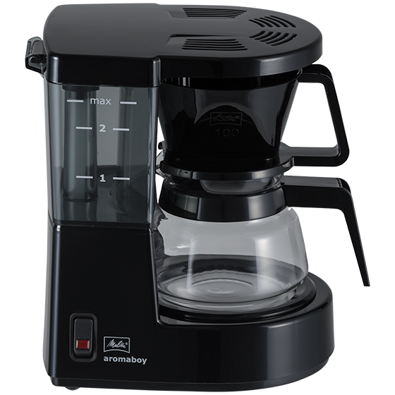 Melitta Aromaboy - Kaffemaskin - 2 kopper - svart