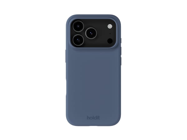 Holdit Silicone Case IP17 Pro Max Blue