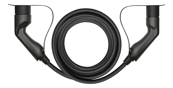 DELTACO e-Charge EV ladekabel type 2 plugg - 32A - Opptil 22 kW - 5 meter