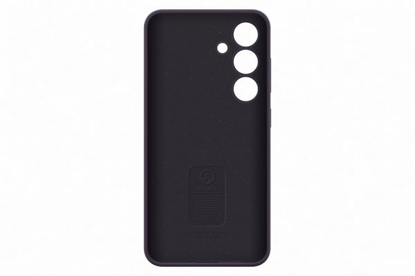 Samsung® | Galaxy S24 Silikondeksel - Bakdeksel - Mørk fiolett