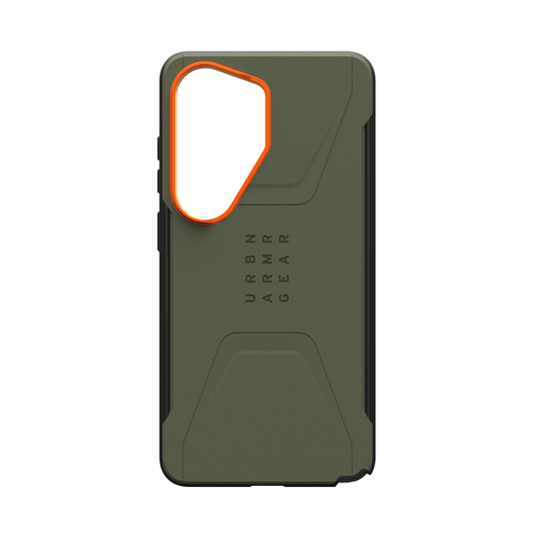 Urban Armor Gear Civilian, deksel, Samsung, Galaxy S26 Ultra, 17,5 cm (6,9"), Oransje, Oliven