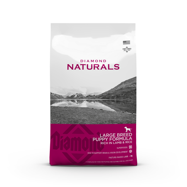 Diamond Naturals Large Breed Puppy Lamb & Rice 15 kg