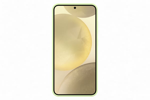 Samsung® | Galaxy S24+ silikondeksel - Bagsidecover - Lysegrønn