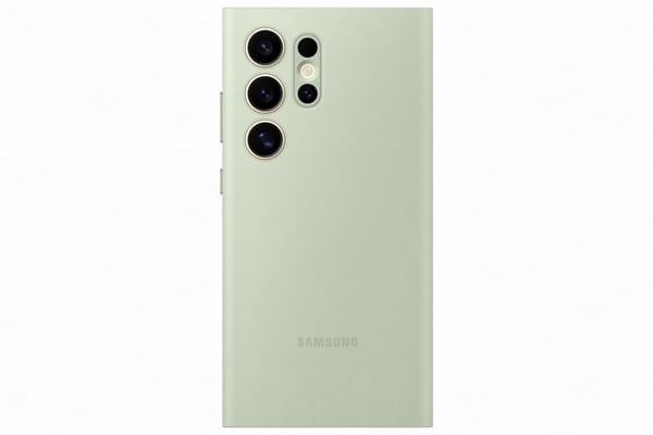 Samsung® | Galaxy S24 Ultra Smart View Plånboksfodral - Flipomslag - Ljusgrön