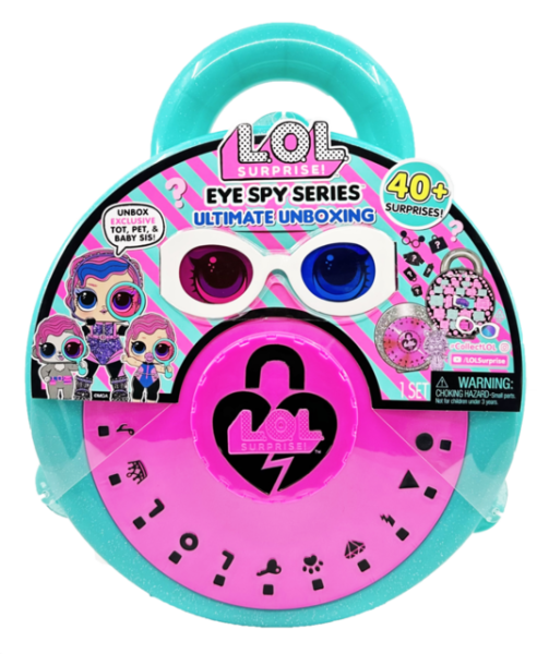 L.O.L. Surprise! Eye Spy Ultimate Unboxing, Pieni nukke, Naaras, 4 vuosi/vuosia, Poika/tyttö, Monivärinen