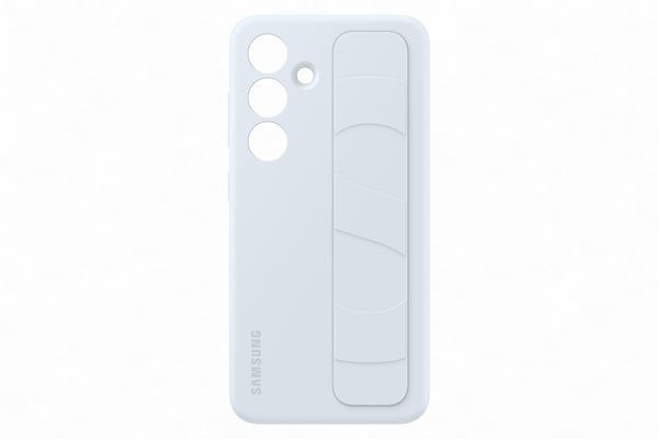 Samsung® | Galaxy S24 Standing Grip Veske - Bagsidecover - Lyseblå