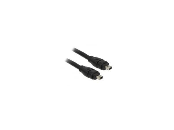 Delock - IEEE 1394-kabel - 4 pin FireWire (hane) till 4 pin FireWire (hane) - 1 m
