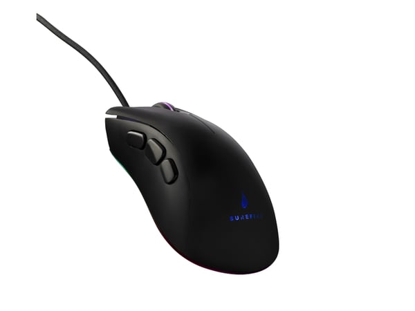 Surefire Gaming Condor Claw - Gaming Mus - Højrehåndet - USB - Sort