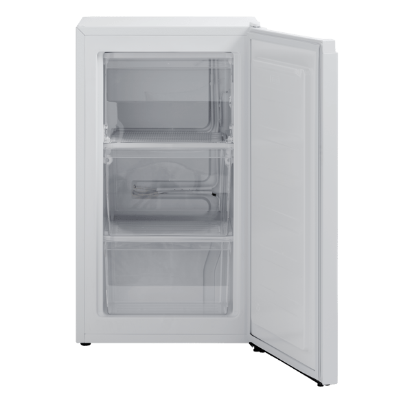 Scandomestic SFS 61 W - Pakastin - Pysty - leveys: 47,5 cm - syvyys: 44,8 cm - korkeus: 84,2 cm - 61 litraa - valkoinen