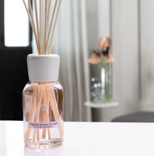 Millefiori Milano Reed Diffuser 250 ml Magnolia Blossom & Wood