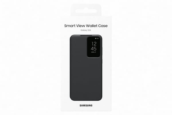 Samsung® | Galaxy S24 Smart View Wallet Veske - Flipomslag - Svart