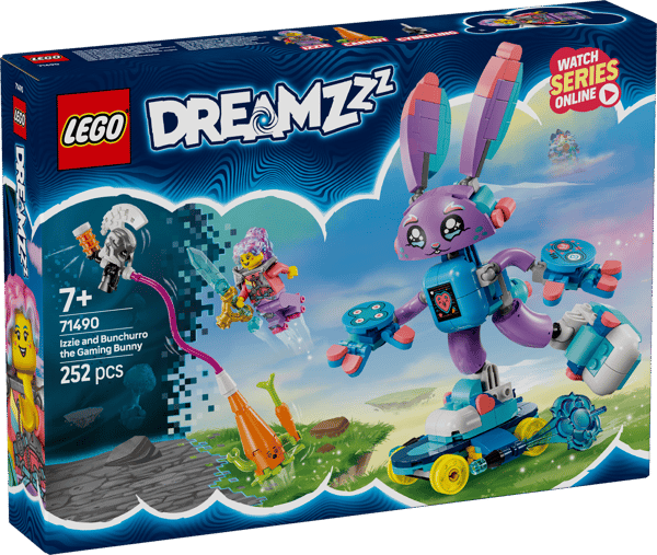 LEGO DREAMZzz 71490 Izzie og gaming-kaninen Bunchurro
