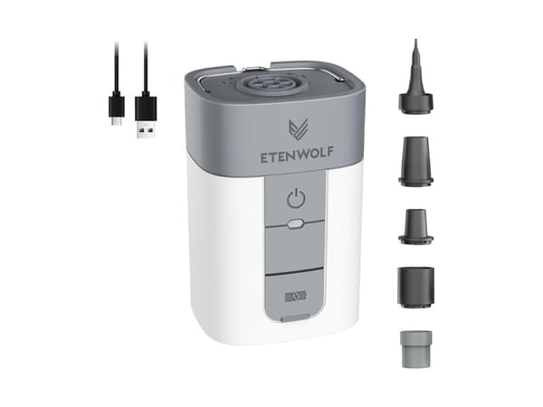 Etenwolf AIR 5 sähköpumppu 5200 mAh 720 L/min 0,65 PSI, valkoinen