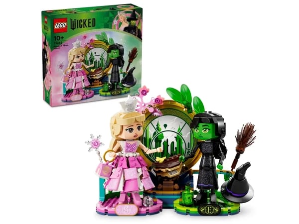 LEGO Wicked 75682 Figurer av Elphaba og Glinda