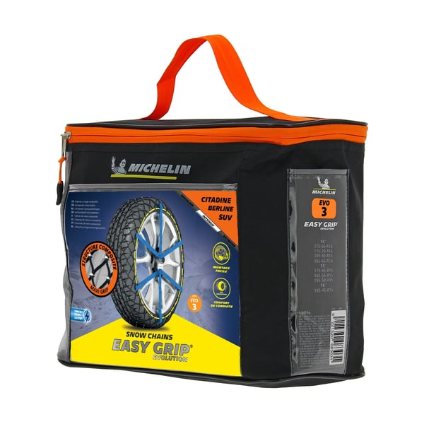 Michelin Snökedjor EasyGrip Evolution 3 - 175/65-14, 175/65-15, 175/70-14, 185/55-15, 185/60-14, 185/65-14, 195/45-16, 195 / 50-15