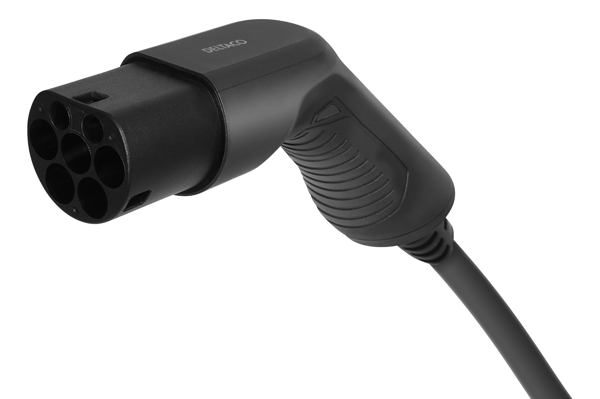 DELTACO e-Charge EV ladekabel type 2 plugg - 32A - Opptil 22 kW - 5 meter