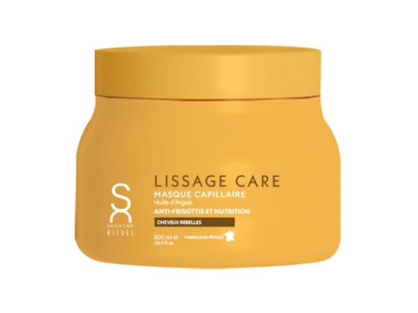 Rituel Lissage Care Hair Mask with Argan Oil for Disciplined, Silky-Smooth Hair