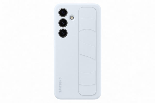 Samsung® | Galaxy S24 Standing Grip Veske - Bagsidecover - Lyseblå