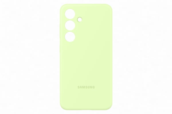 Samsung® | Galaxy S24+ silikondeksel - Bagsidecover - Lysegrønn