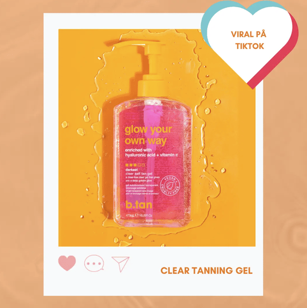 b.tan - Glow Your Own Way Clear Tanning Gel 473 ml