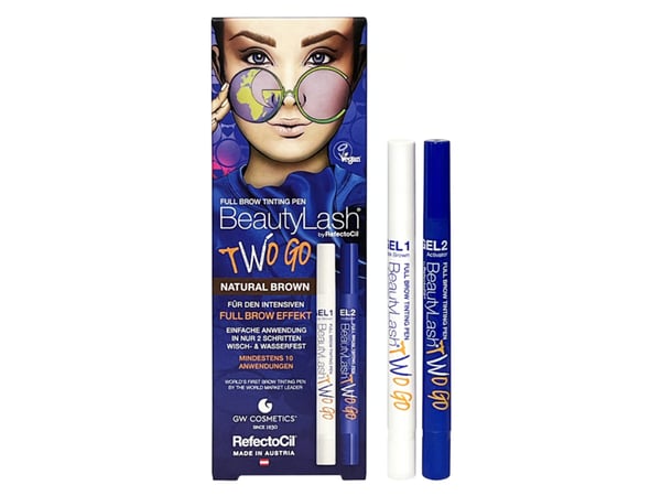 RefectoCil BeautyLash Two Go (Natural Brown) 2 x 15 ml
