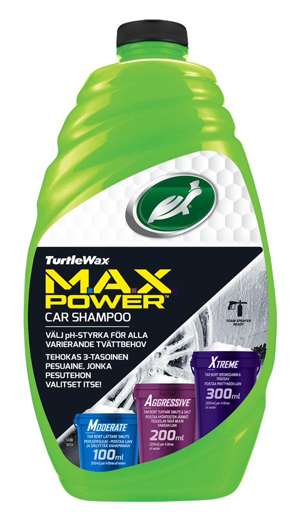 Turtle Wax M.A.X Power Car Shampoo 1,42 L. - Bilshampoo