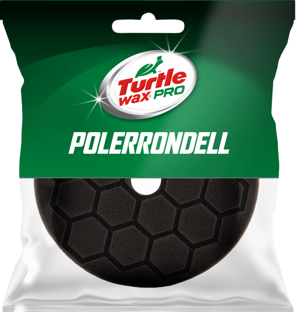 Turtle Wax Poleringsskive - Myk - 170 / 150x25 - Sort - 1 stk.