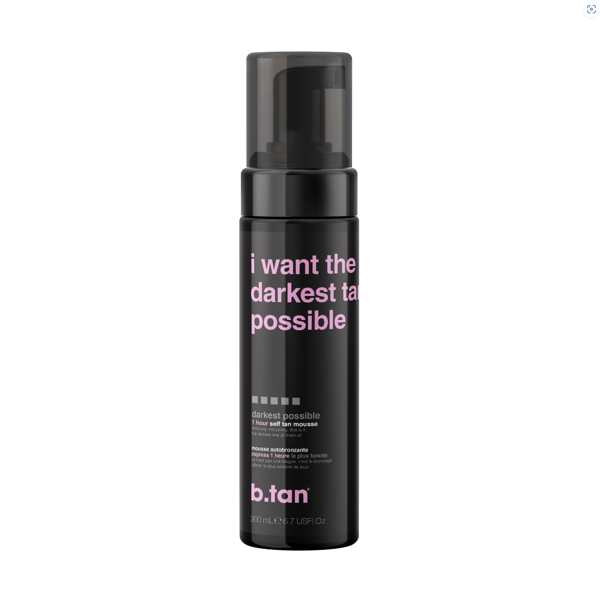 b.tan i want the darkest tan possible 200ml tan mousse
