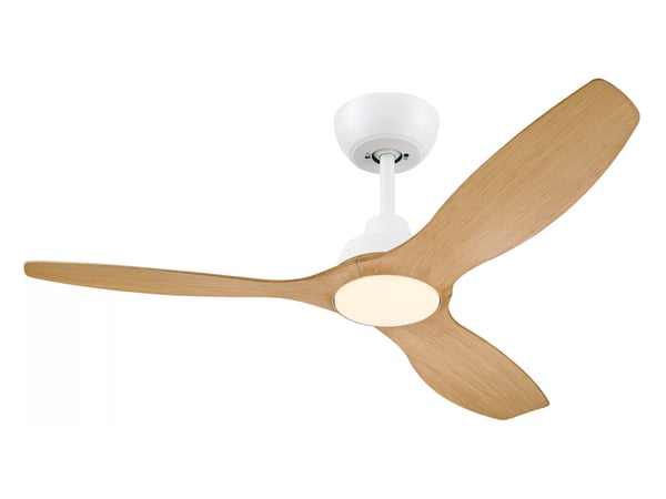 Philips Olas kattotuuletinvalaisin 32(tuuletin) + 24(valo)W, LED, IP20, Valkoinen, Puu