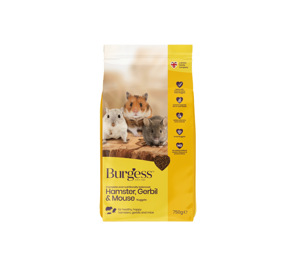 Hamster gerbil & mouse 750 g