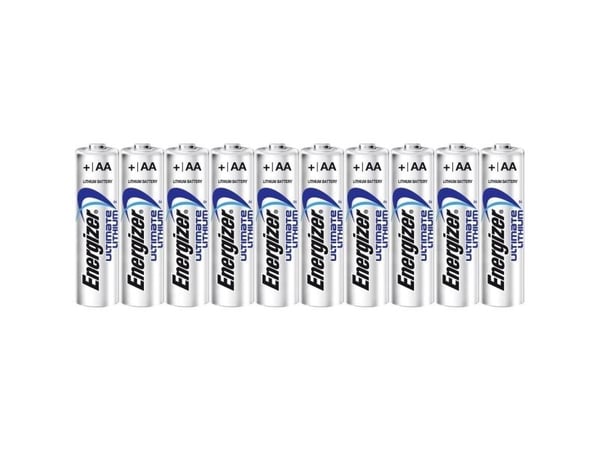 Energizer Ultimate Lithium - Batteri 10 x AA-type - Li