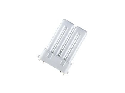 OSRAM DULUX F - Ikke-integrert kompakt fluorescerende lyspære - form: T16 - 2G10 - 24 W - klasse G - varmt hvitt lys - 3000 K