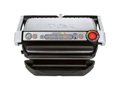 Tefal GC712D34, 2000 W, Optigrill, Elektrisk Sort/sølv