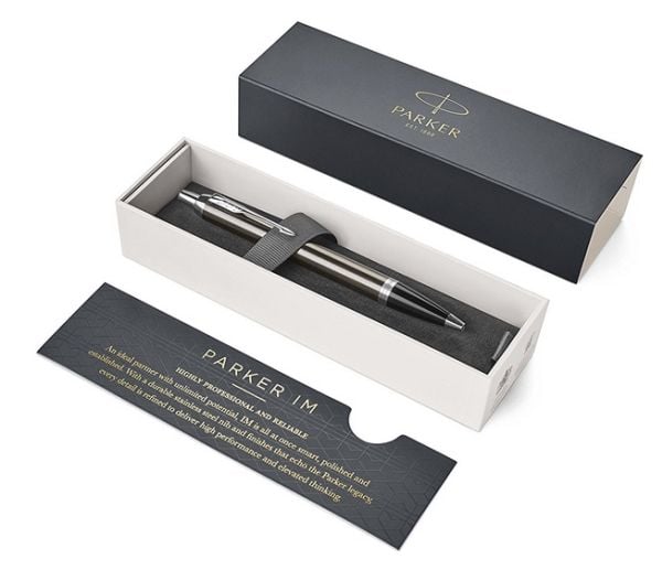 Parker 1931671, Klips, Uttrykkbar kulepenn med hengefeste, Gjenfyllbar, Blå, 1 stykker