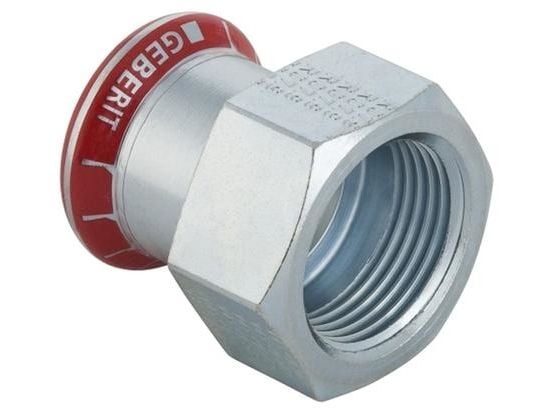 Geb. Mapress FZ overgang mf/mf - 22mm X 1/2'' Med indvendigt gevind