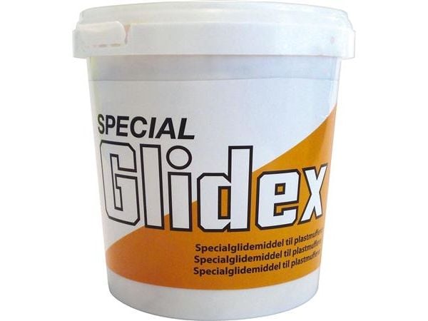 UNIPAK SPECIAL GLIDEX 1 kg för plaströr och metallrör - tvåbaserat glidmedel