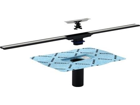Geberit Cleanline indb.del - Geberit Cleanline til installation gennem gulvet