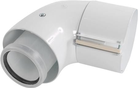 Vaillant EcoTEC mutka 87° 1 kpl 60/100 mm