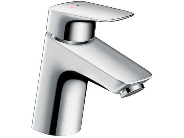 HG Logis 70 HV-armatur krom - med løft-op ventil. Vandforbrug 5 l/min. HG nr. 71070