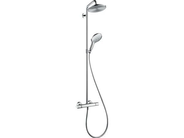HG Raind.Select Showerpipe 240 - hovedbr.240mm Selecthåndb120.3jet.QuickClean. HG nr. 27115