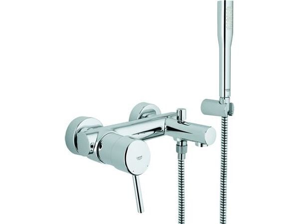 GROHE Concetto, Badekar og dusj, Kran-håndtak, Metall, 1/2", Kromfarget
