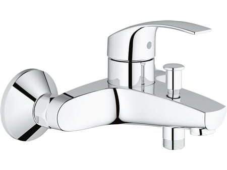 GROHE Eurosmart, Badekar og dusj, Kran-håndtak, 1/2", Kromfarget
