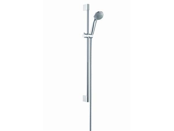 HANSGrohe Crometta 85 brusesæt med 650 mm brusestang, håndbruser med 1 strålefunktion samt bruseslange på 1,6 meter