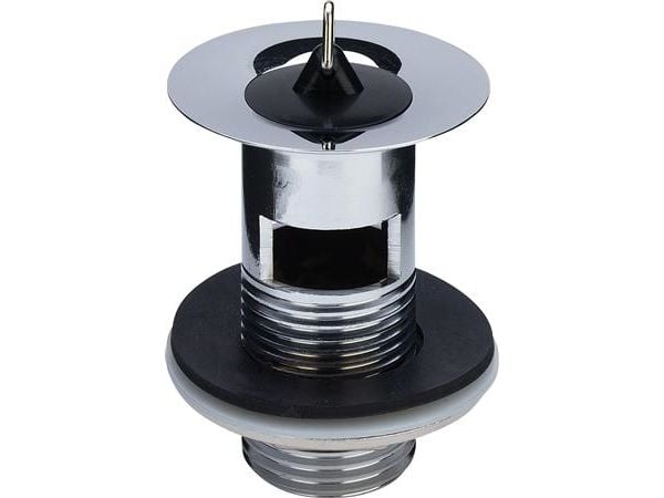 VIEGA Bundventil 1 1/4 med prop og overløb VIEGA Bundventil 1 1/4 med prop og overløb